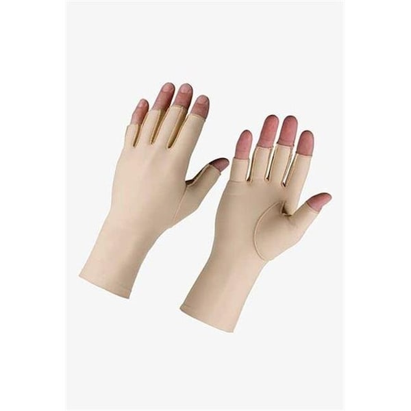 Fabrication Enterprises 24-8663R Hatch Edema Glove - 0.75 in. Finger Over The Wrist; Right - Large 24-8663R - main